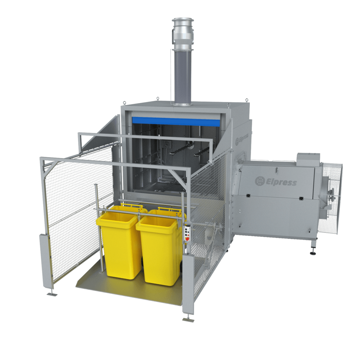 Wash multiple containers simultaneously with our Container Washer